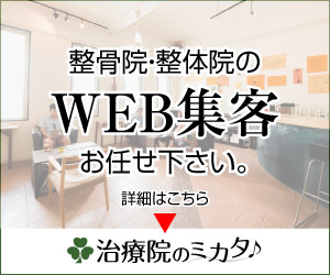 整骨院・整体院のWEB集客はお任せ下さい。治療院のミカタ